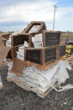 PALLET OF LIMESTONE