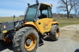 NH LM430 TELE-HANDLER, 13,430 HRS. TURBO, 4 WD, QUICK-A-TACH, 17.5L-24 TIRE