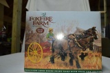 Foxfire Farm JD team w/ rake