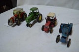 4- 1/32 scale tractors