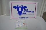 Eastern Milk Producers sign + memorabillia