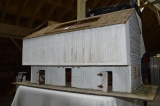 Authetic barn, with all miniture details