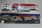 Hess fire truck w/ detachable ladders, movable stablizers, lights & sounds