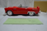 '56 Thunderbird convertible, red, (new in box)