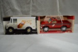 Nylint pickup & box van (2 pieces)