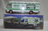 Hess recreation van w/ friction dune buggy, motorcycle & lights