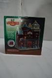 Porcelain lighted fire house