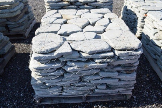 Blue Mountain landscape pallet of pavers