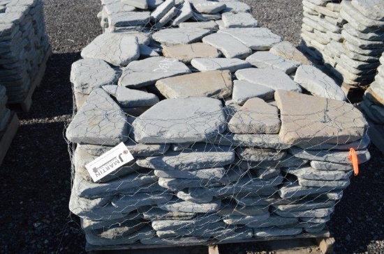 Blue Mountain landscape pallet of pavers