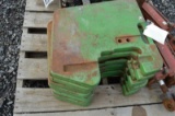 8 JD front tractor weights