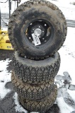 4- 25x10,00-12 atv tires