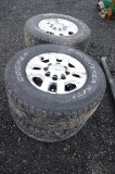 4- Chevy wheels w/ rims