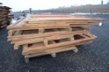 Skid of plywood divider panels