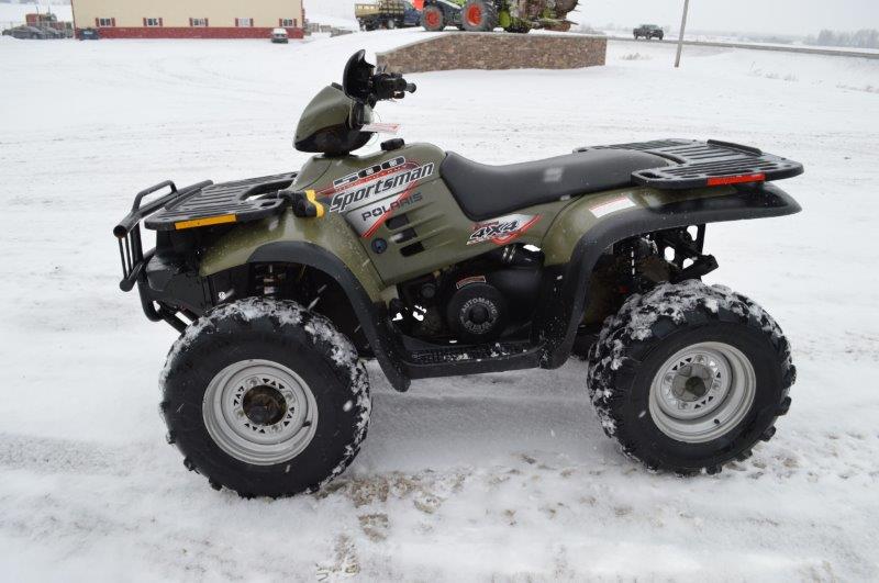 03 Polaris Sportsman 500 High Output four Proxibid