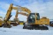JD 160C LC excavator w/ 8,347 hrs, 2 speed, quick coupler, hyd. thumb, Eaco