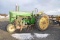 (Approx 1950) JD B tractor w/ 2 row cultivator