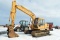 JD 490 excavator w/ 33