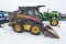 NH LS190 B skidloader w/ 2,390 hrs, 2 speed, cab-heat, rear weights, 12-16.