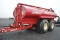 Jamesway 5200 Auto-Trac manure tanker, steering, brakes, 28L-26R3 tires, lo