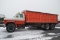 '75 GMC tandem axle grain truck, V8 gas engine, 18' dump box w/ Shure lock