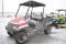 IntelliTrak XRT1550 club car w/ 2300 hrs, gas, bed w/ seat included