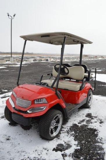 Yamaha 48 volt electric golf cart w/ charger, rear seat,  canopy (very nice