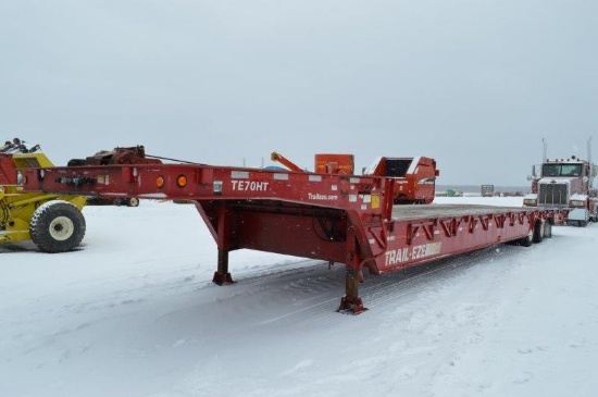 '05 Trail - EZD 35 ton, 45' equipment trailer, hyd winch, hyd beaver tail,