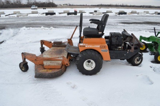 Woods 6200 zero-turn mower, 61" cut, 20 hp, gas