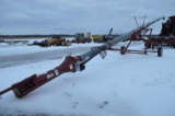 Hutchinson 10''x 62' grain auger w/ hyd lift, PTO