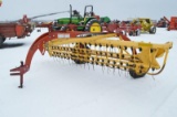 NH 258 9' hay rake, w/rubber teeth