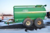 Sarrazin 2200 gallon liquid manure spreader w/ 21.5L-16.1 rubber