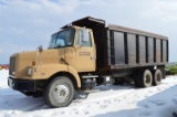 '95 Volvo/GMC dump truck, w/ 20' steel bed, CL10 motor, Allison trans, 11R2