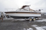 '81 Penn Yan speed boat w/ '91 Load Rite trailer, down riggers, pole holder