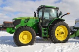 '12 JD 6170R w/ 4,687 hrs, IVT w/ left hand reverser, 4wd, 3 remotes, quick