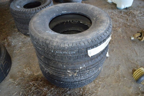 3- 9.50R16.5LT new tires