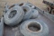 8 used truck tires w/ rims