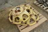 2- IH wheel casting Painted yellow
