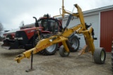 Liebrecht trailed tile plow w/ power feeder, 4'' 6'' boot, selling complete