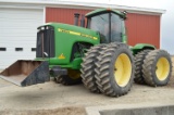 '00 JD 9200 w/ 8,341 hrs, 24 speed w/ hi/low, 4 remotes, 20.8R42 duals, hyd