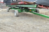 Unverferth 25' header cart wagon