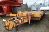 '00 Talbert AC-10x 10 ton double tandom axle trailer, w/ air brakes, beaver