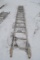 aluminum extension ladder