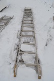 aluminum extension ladder