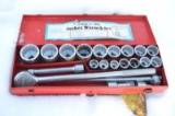 3/4 Socket set