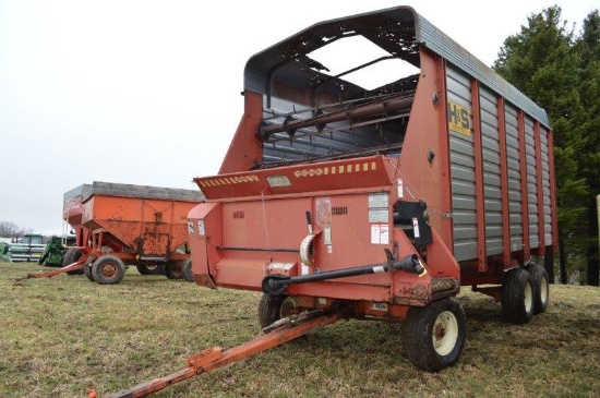 H-S Super 7+4 Forage wagon, 3 beater