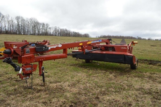 NH H7550 13' Discbine, single point hook up,Flails,1000 pto, Light packge