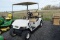 EZ Go gas golf cart w/ extra rear seat, canopy