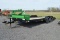 '18 Big Tex 70CH, 7'x18' equipment trailer w/ 2' dovetail & ramps, VIN# 16VCX202XJ3035543 (title)