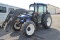 NH TN60SA tractor w/ qick att, 4wd, Westendorf TA-26 plus loader w/ 1,136 hrs, 12 sp w/ LHReverser,