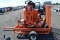 Salsco turf roller w/ trailer, 13714 hrs electric w/ charger